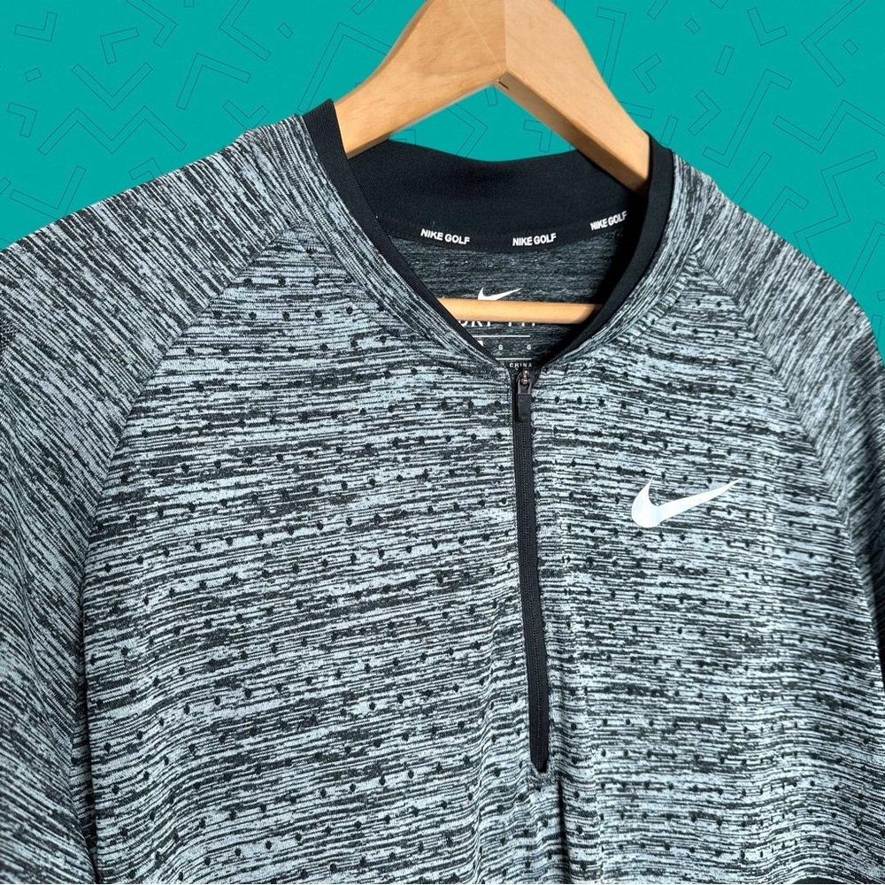 Nike Golf Dri-fit Quarter Zip Pullover Jacket